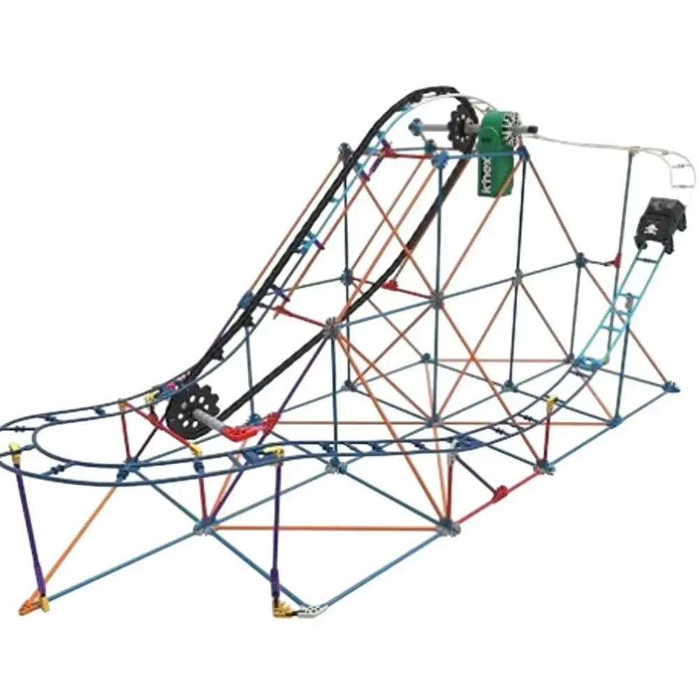 K'nex Raptor's Revenge Roller Coaster Building Set Over 2' Tall